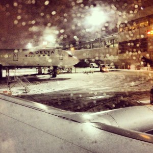 Arriving into Detroit